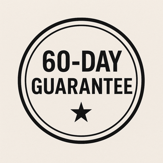 60-Day Money Back Guarantee